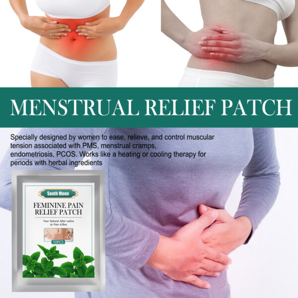 Menstrual Cramps Pain Relief Stomach Physiotherapy Patch - Image 2