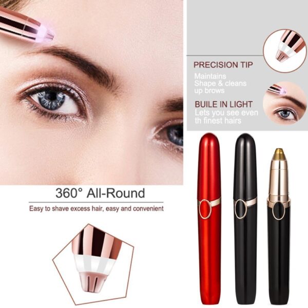 Elevate Your Look: Embrace Versatility with the Multifunction Eyebrow Trimmer - Image 3