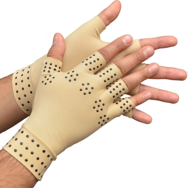 Wrist Support Gloves Arthritis Relief Magnetic Therapy - Image 3