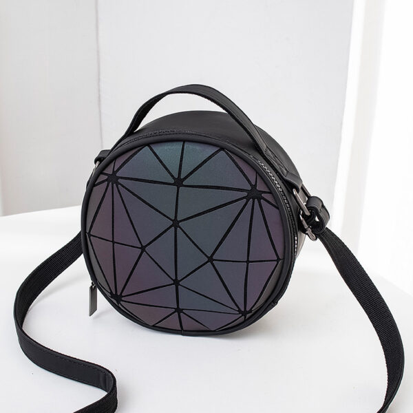 Unveil the Charm of the Korean Style Rhombus Luminous Crossbody Bag - Image 2