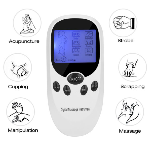 Electric Acupuncture Digital Therapy Tens Body Massager - Image 4