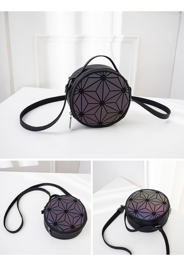 Unveil the Charm of the Korean Style Rhombus Luminous Crossbody Bag - Image 6