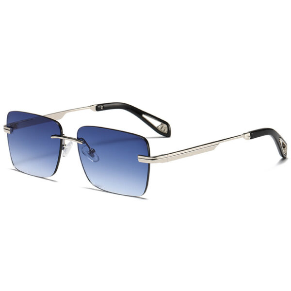 Perfect Retro Square Frameless Sunglasses For Men and Women - Image 7