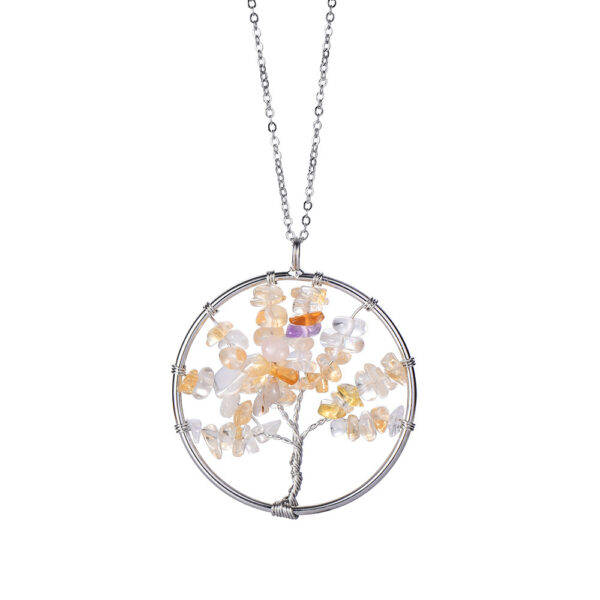 Tree of Life Pendant: Hand-Wound Lucky Jewellery for Positive Energy - Image 7