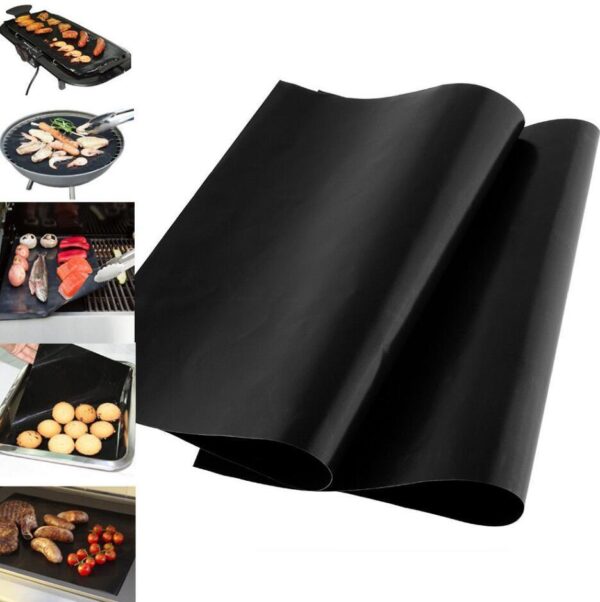 Reusable Non-Stick BBQ Grilling Mat: Easy Bake & Clean Solution - Image 2