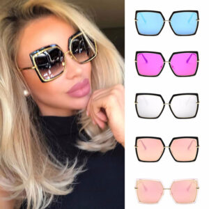 Retro Reflective Metal Sunglasses: Women's Chic Eyewear