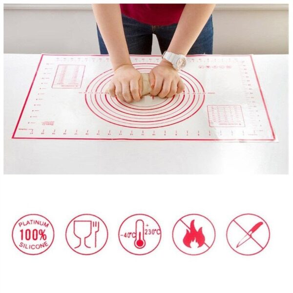 XL 40x60cm Silicone Baking Mat: Perfect for Baking Enthusiasts