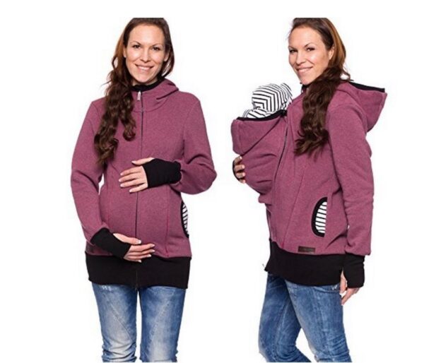 👚🦘 Versatile Kangaroo Mother Sweater: Stylish & Practical for Modern Moms - Image 2