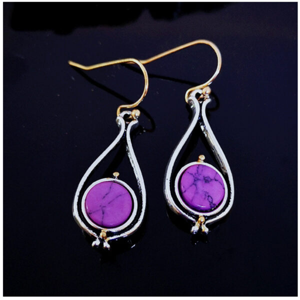 New Arrival Fashion Crystal Earrings For Women- Girls Vintage Drop - Image 4