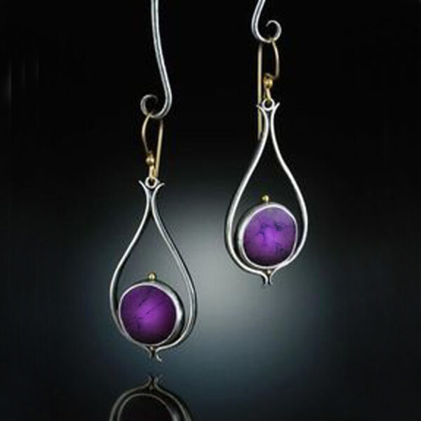 New Arrival Fashion Crystal Earrings For Women- Girls Vintage Drop - Image 3