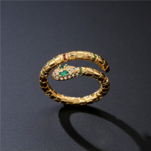 Gold Snake Ring