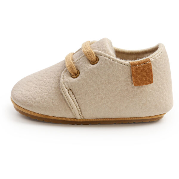 Soft Leather Baby Moccasins: Luxury First Walkers for Boys, Toddler Shoes - Image 6