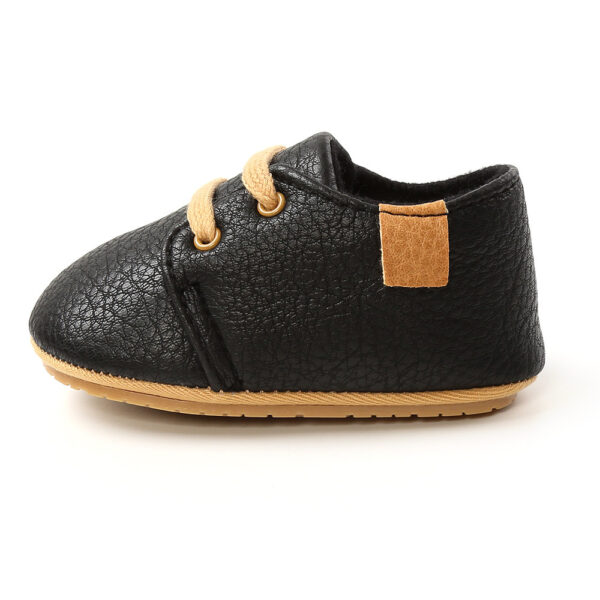 Soft Leather Baby Moccasins: Luxury First Walkers for Boys, Toddler Shoes - Image 7