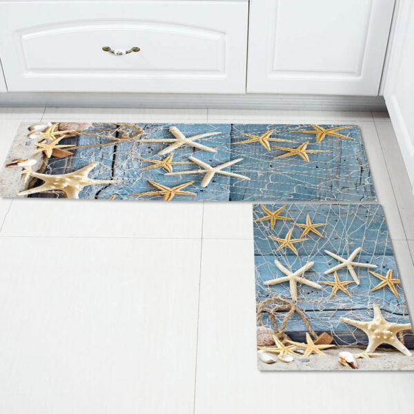 Double Comfort: Elevate Your Kitchen with Non-Slip Two-Piece Floor Mats - Image 2