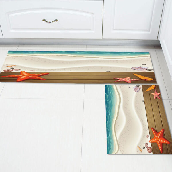 Double Comfort: Elevate Your Kitchen with Non-Slip Two-Piece Floor Mats - Image 4