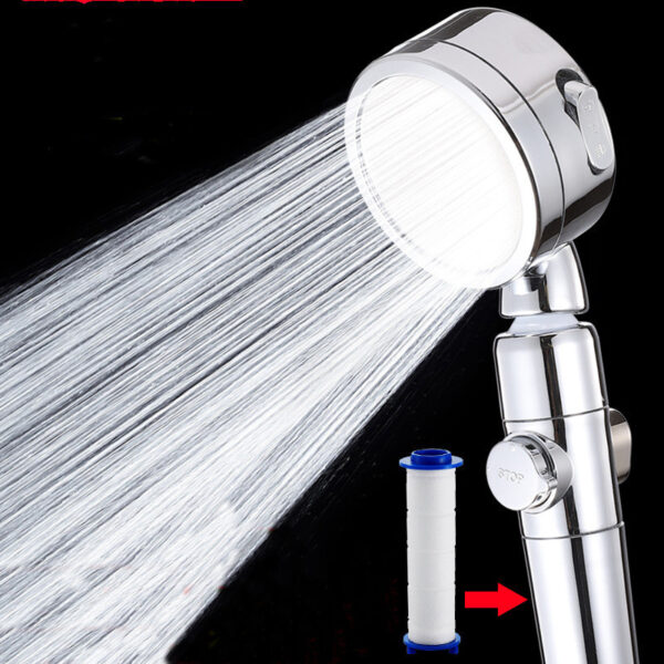 Pressurized Rain Shower Set with Strong Water Flow and Filters