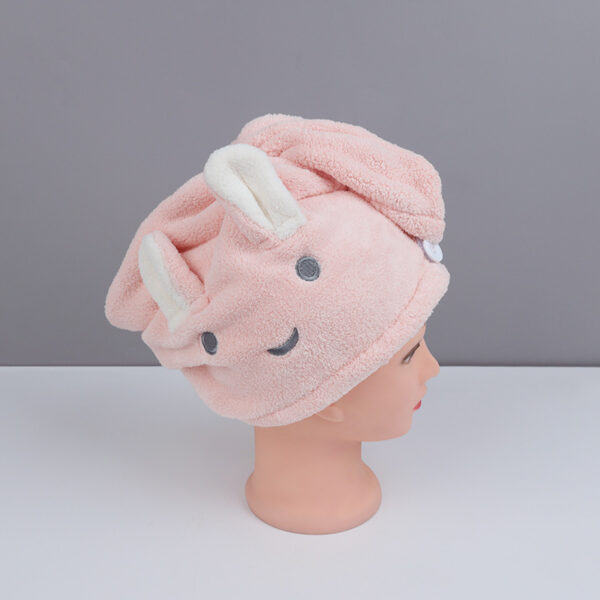 Rabbit Ear Quick Dry Hair Cap Absorbent - Image 2