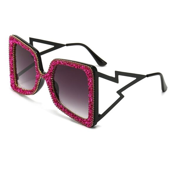 Point Drill Women's Sunglasses: Chic and Trendy Eyewear Accessory - Image 8