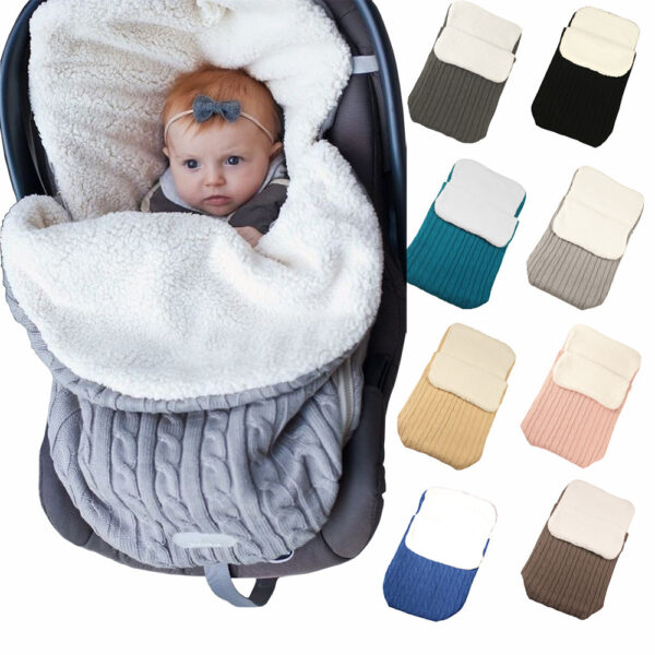 Envelope-Type Baby Stroller Sleeping Bag - Image 2