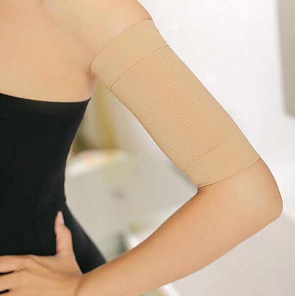 Women's Arm Shaping Sleeves: Elastic Slimming Shapewear for Ladies - Image 6