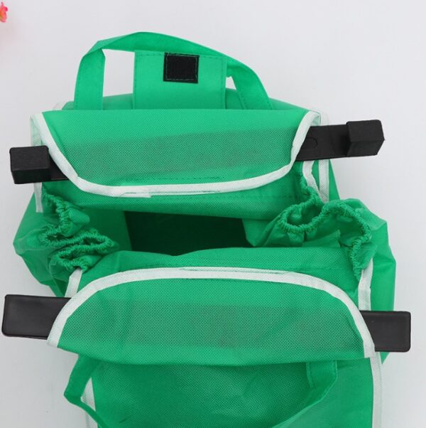 🌿🛍️ Eco-Friendly Foldable Reusable Shop Handbag: Sustainable Shopping Solution! - Image 4