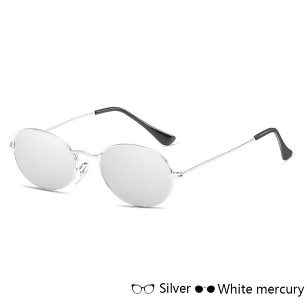 Luxury Brand Oval Sunglasses: 2023-24 Fashionable Women's Eyewear | Shop Now! - Image 9