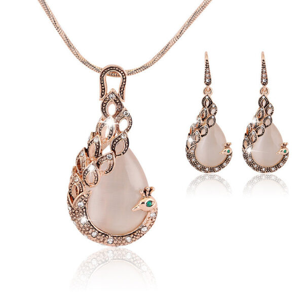 New Arrival Peacock Fashion Jewellery Set for Women - Image 3