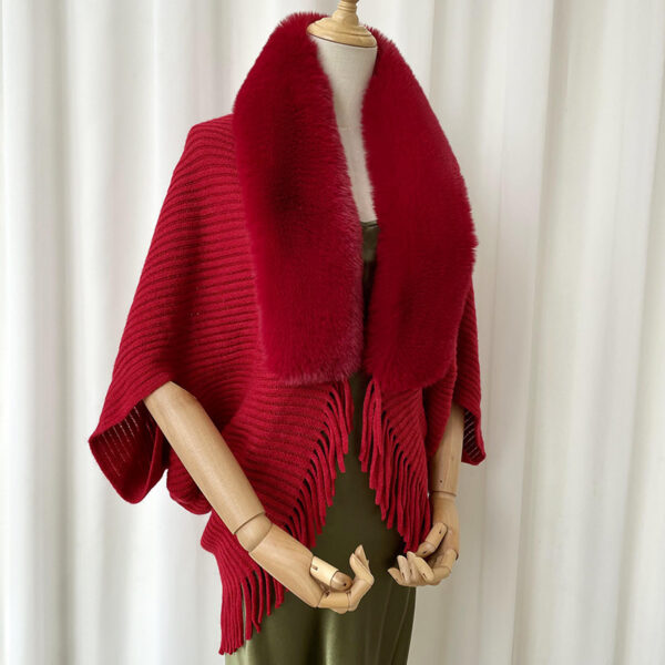 Quality Solid Colour Cashmere Scarf for Women: Stylish Winter Warmth - Image 2