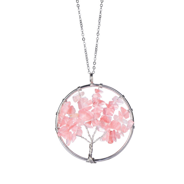 Tree of Life Pendant: Hand-Wound Lucky Jewellery for Positive Energy - Image 6