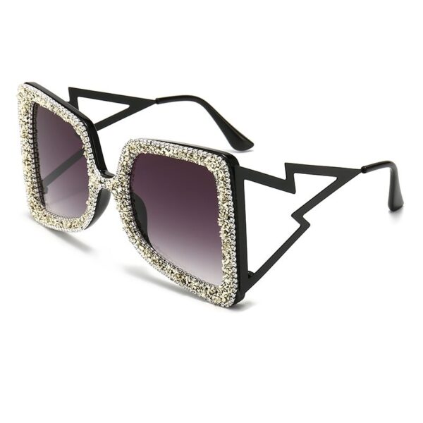 Point Drill Women's Sunglasses: Chic and Trendy Eyewear Accessory - Image 5