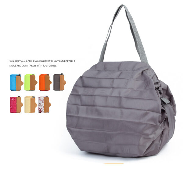 Large Eco-Friendly Reusable Shopping Bags: Foldable, Waterproof Travel Tote