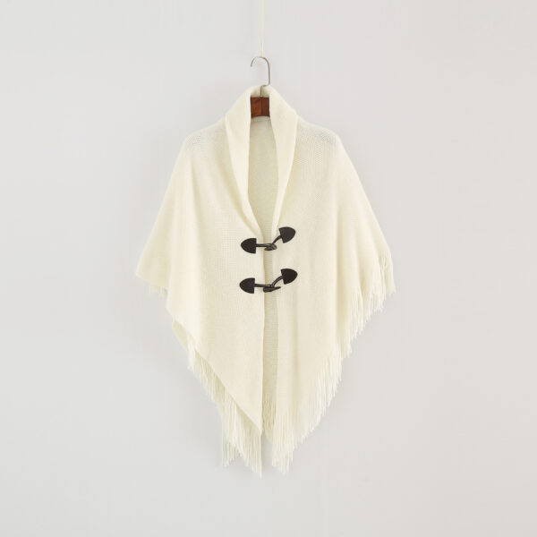 Stylist and Cosi Winter Kimono Cardigan: Sleeveless, Solid Colour, Knitted 🧥 - Image 5