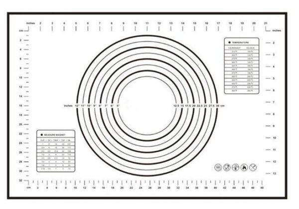 XL 40x60cm Silicone Baking Mat: Perfect for Baking Enthusiasts - Image 6