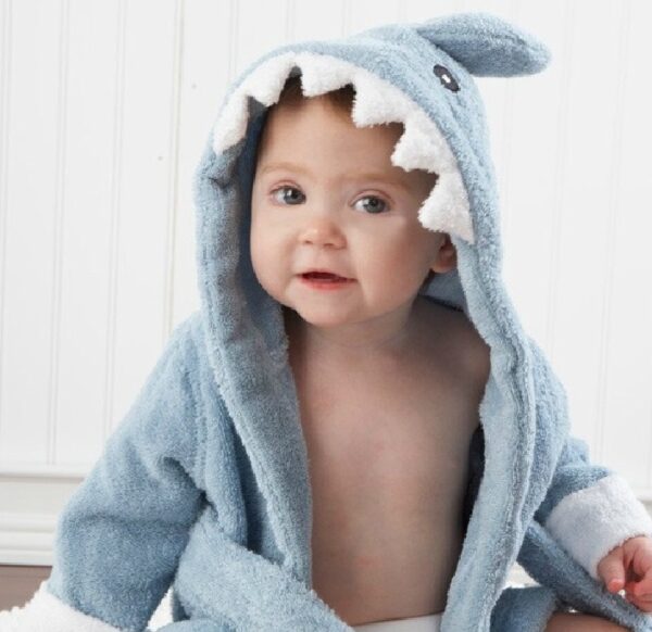 Adorable Cartoon Animal Baby Bath Towels and Robes in Soft Cotton - Image 7