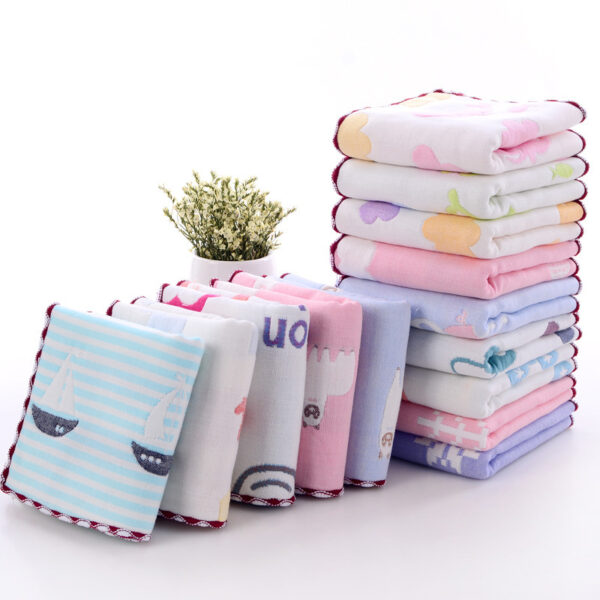 Children Cartoon Cotton Towel - Image 5