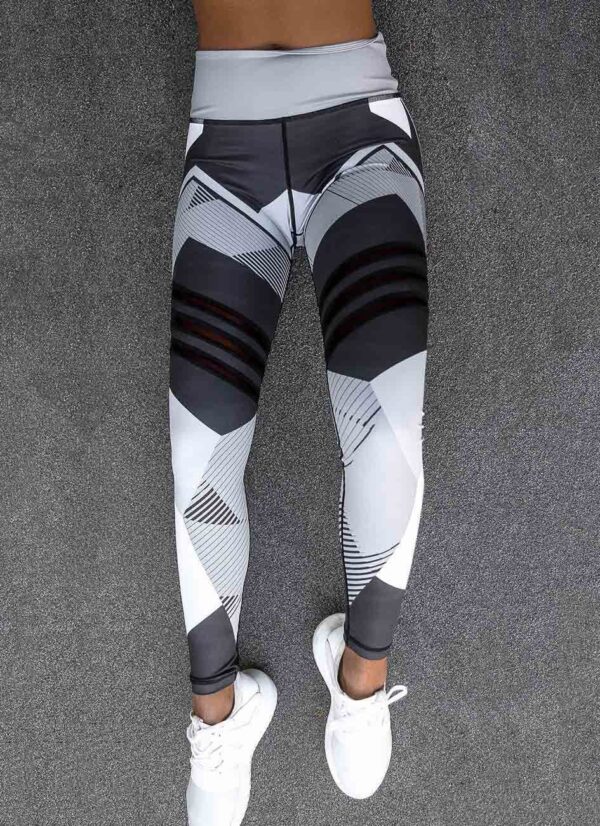 Reflective Sport Leggings: Stylish and High-Visibility Athletic Bottoms - Image 3