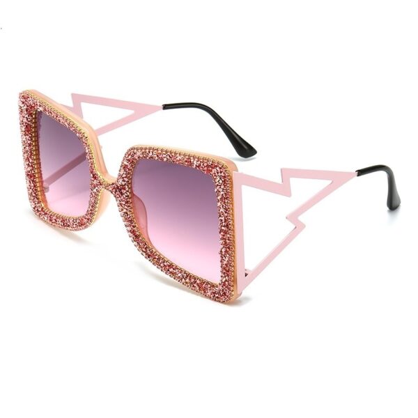 Point Drill Women's Sunglasses: Chic and Trendy Eyewear Accessory - Image 6