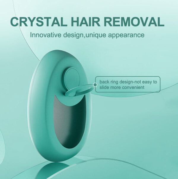 Upgraded Crystal Hair Removal: Painless Exfoliating Tool for Women and Men - Image 2