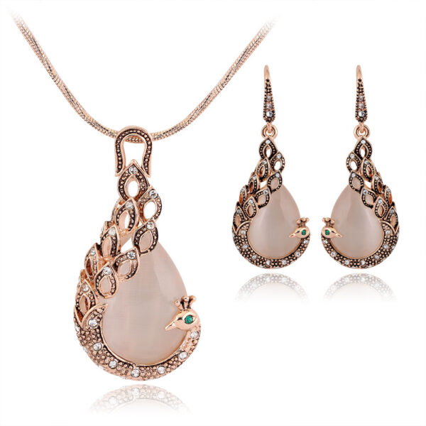 New Arrival Peacock Fashion Jewellery Set for Women - Image 5