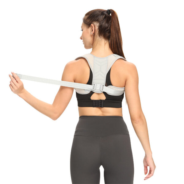 Adjustable Posture Corrector: Back Belt for Men and Women's Alignment - Image 5