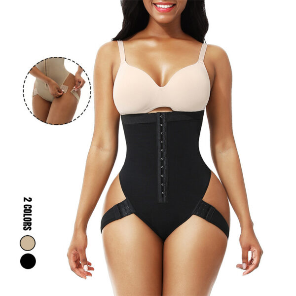 Hip-Lifting Trousers: Tummy Tuck with Waist-Breasted Design, Flattering Fit - Image 2