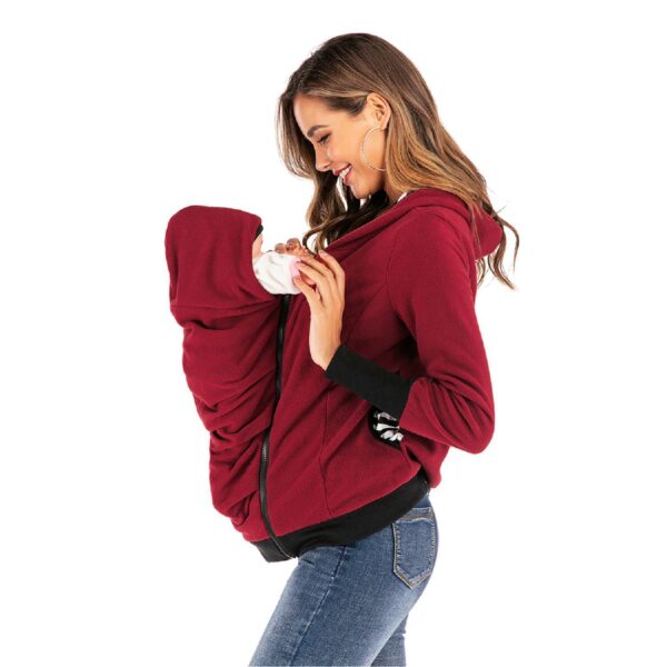 👚🦘 Versatile Kangaroo Mother Sweater: Stylish & Practical for Modern Moms - Image 9