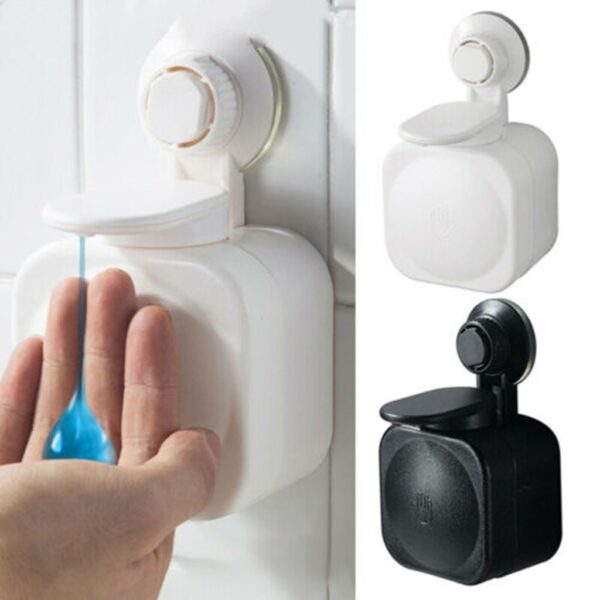 Wall Mount Liquid Soap Dispenser: Bathroom Waterproof and Convenient