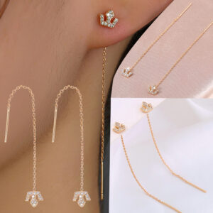 Gold Crown Zircon Copper Accessories