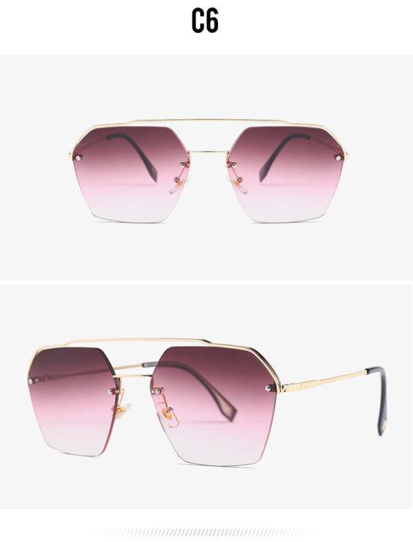 Double Beam Sunglasses Women: Stylish Eyewear Choice for Fashion - Image 6