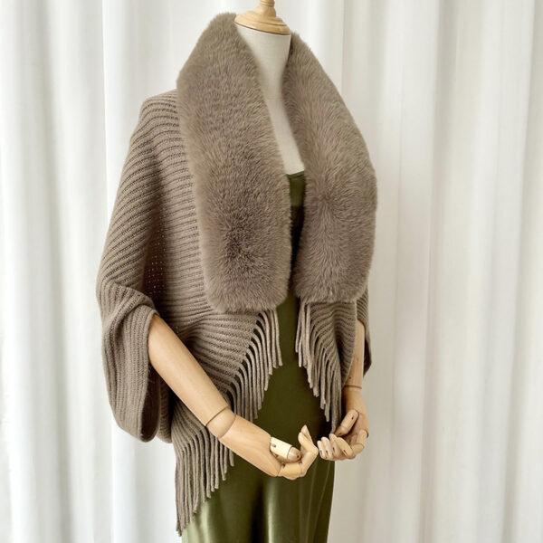 Quality Solid Colour Cashmere Scarf for Women: Stylish Winter Warmth - Image 4