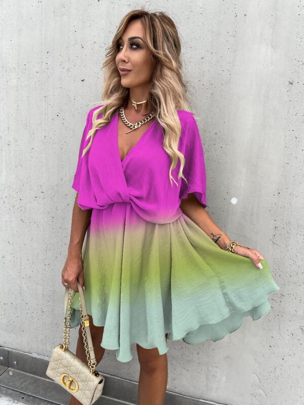 Gradient Loose Dress: European & American Style | Shop Now - Image 9