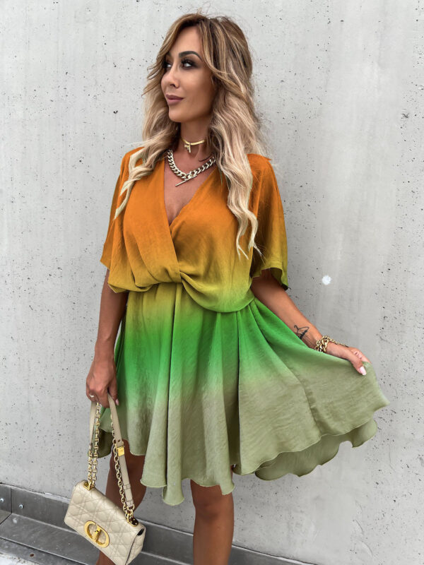 Gradient Loose Dress: European & American Style | Shop Now - Image 3