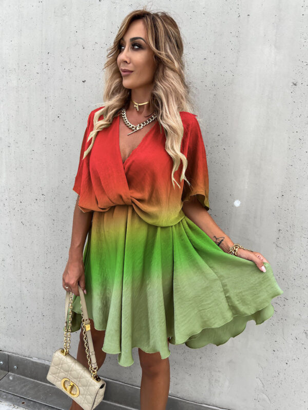 Gradient Loose Dress: European & American Style | Shop Now - Image 4