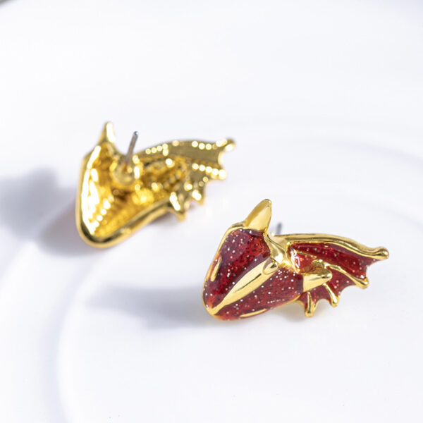Trending Boho Dragon Dinosaur Stud Earrings For Women Girls - Image 7